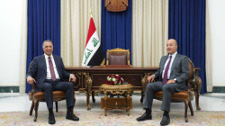 PM al-Kadhimi and President Salih meet in Baghdad 