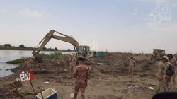  حملة عسكرية لتجريف جزرات دجلة في نينوى.. صور 