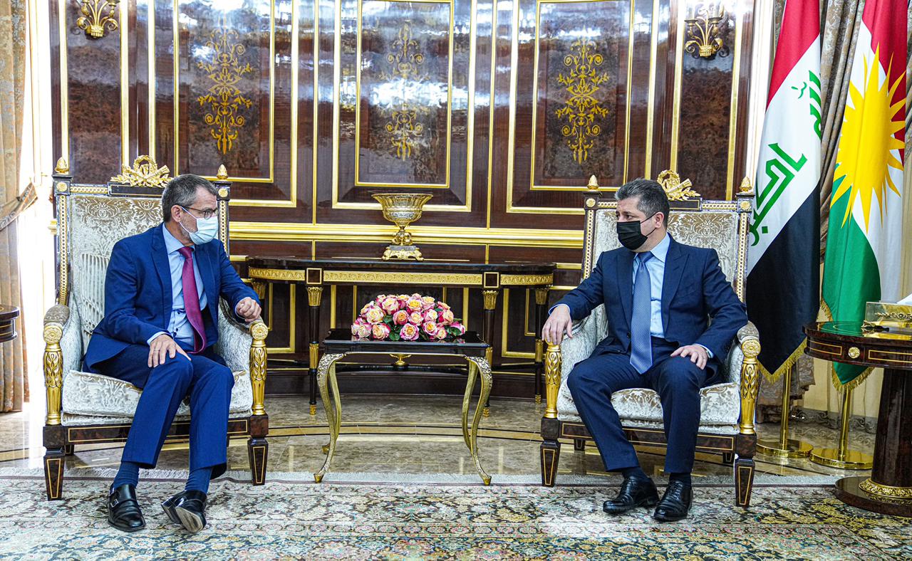 Outgoing EU ambassador to PM Barzani: EU is committed to supporting Kurdistan 