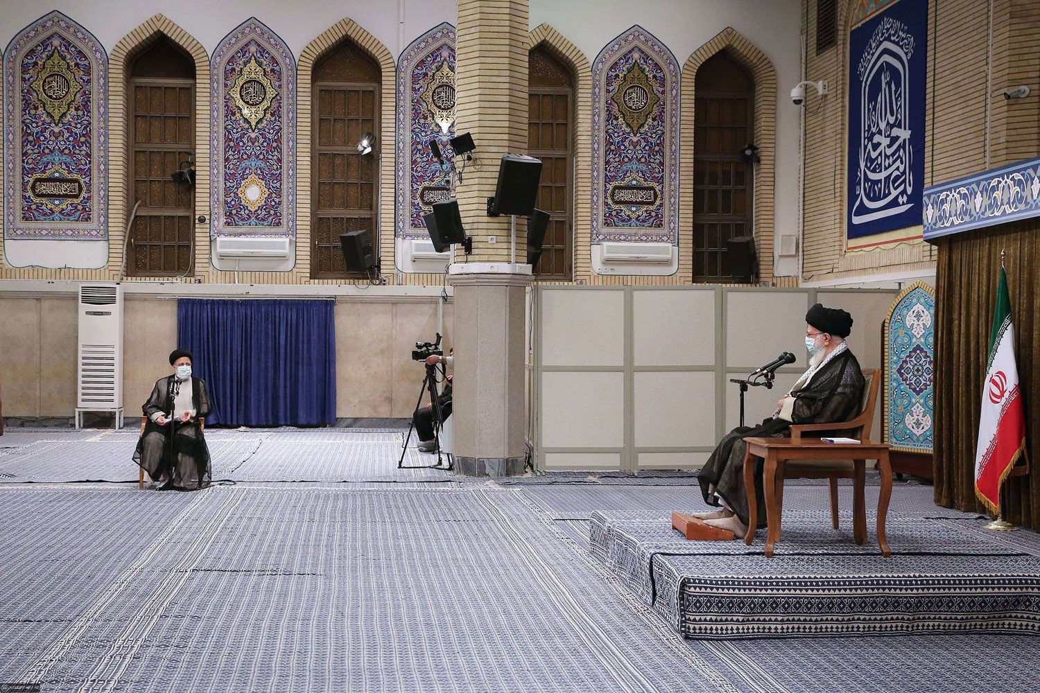 Iran’s Supreme Leader endorses Raisi presidency in Tehran ceremony