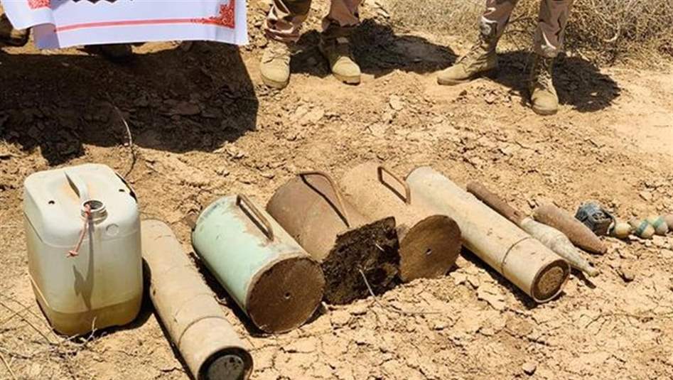 Security Forces seize explosive devices in Saladin