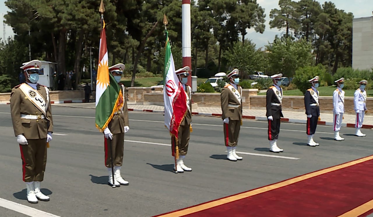 Iran receives Kurdistan’s President