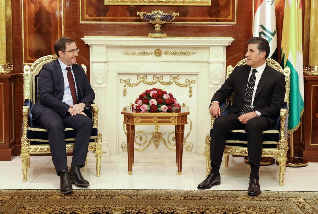Kurdistan’s President expresses support to  the new British Ambassador 