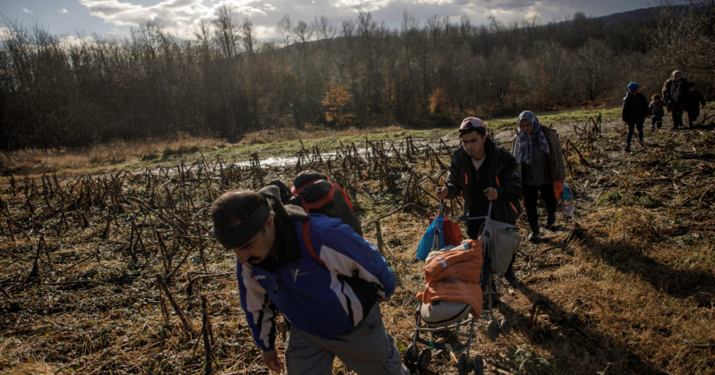  migrants of  nationalities are stranded at the borders between Lithuania and Belarus