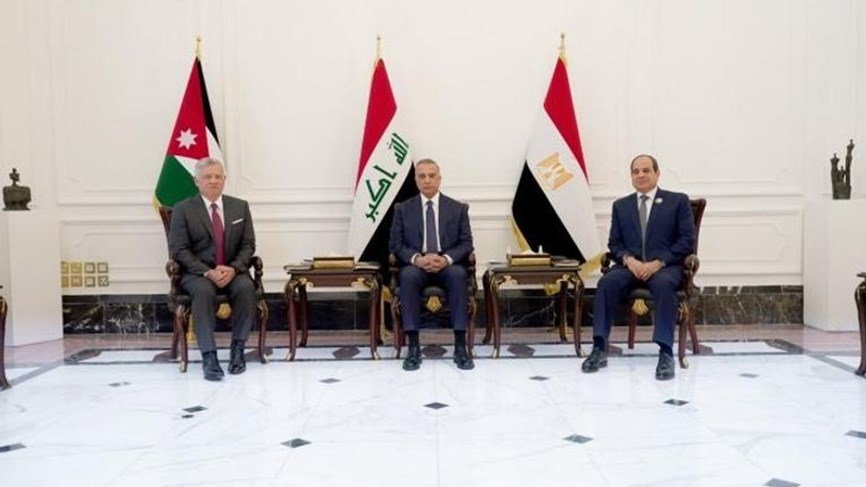 Jordanian Egyptian and Iraqi officials meet in Amman to crystallize the Trilateral summit outcomes