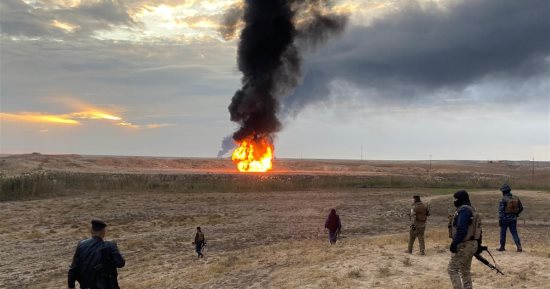 Natural gas well detonated in Kirkuk
