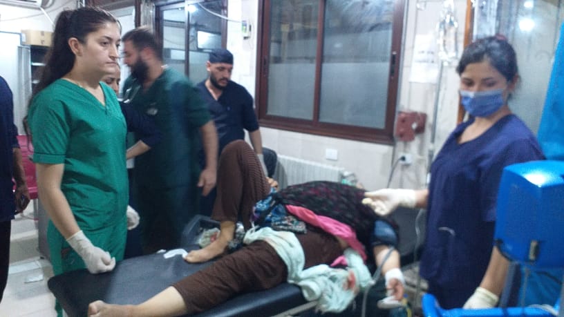 قصف تركي يوقع 12 قتيلا وجريحا في شمال شرقي سوريا