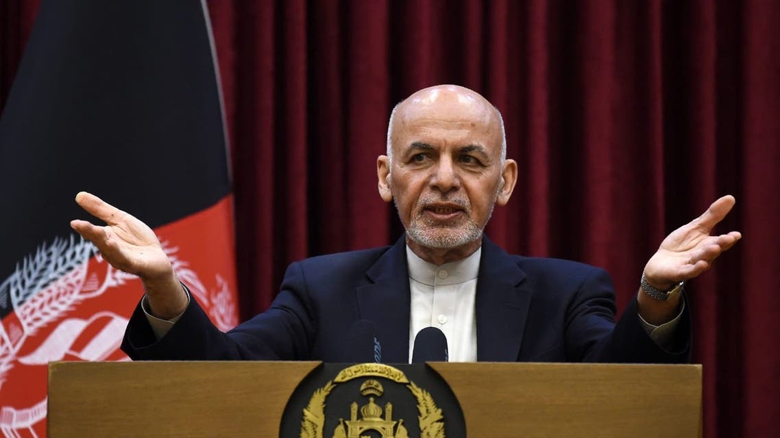 Afghan President emerges in UAE