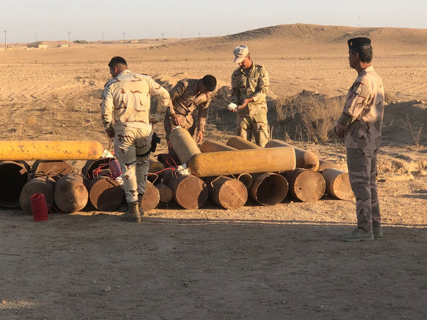 Joint forces arrest a terrorist, seize equipment in Al-Anbar and Kirkuk