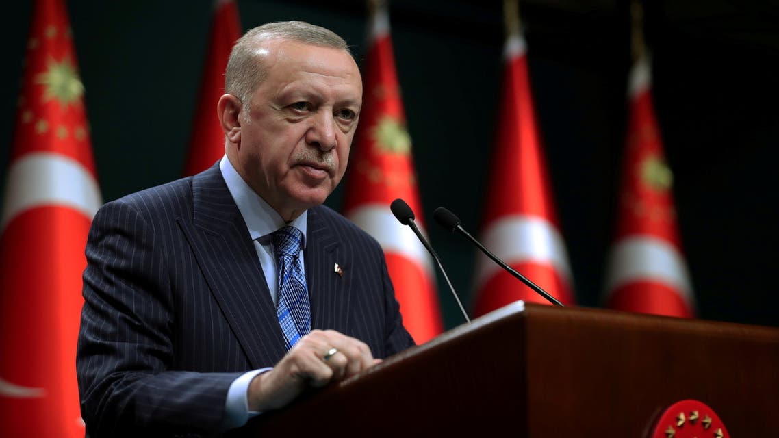 Erdogan calls al-Kadhimi, denies targeting a hospital in Sinjar