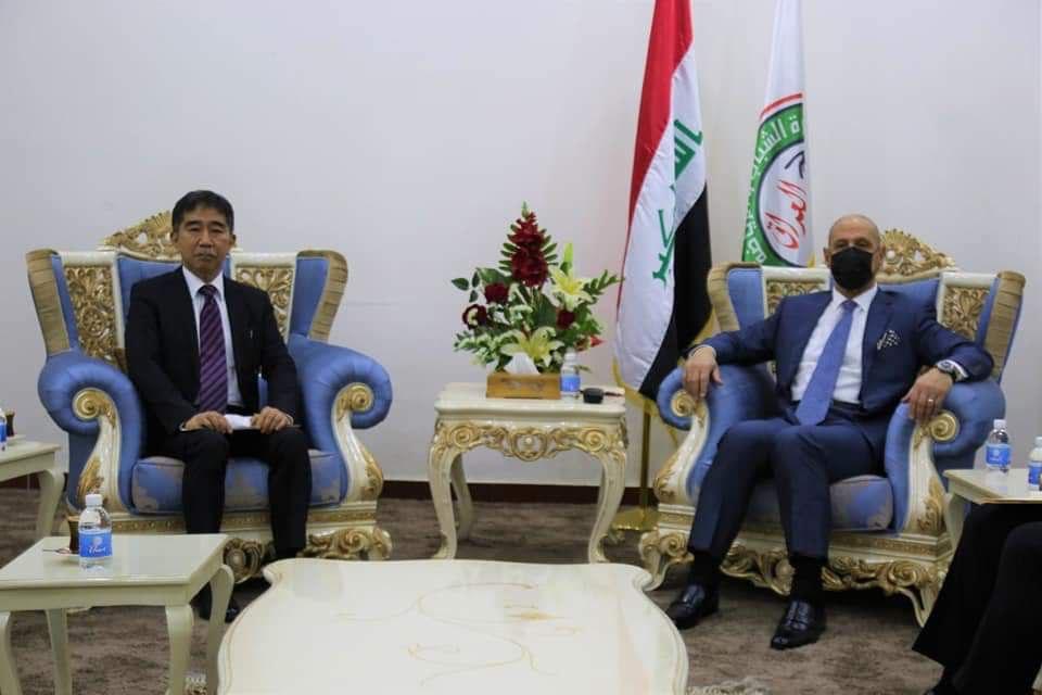 Iraq expresses keenness to benefit from the Japanese experience in sports