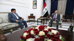 صالح للسفير السوري: استقرار المنطقة مرتبط باستقرار العراق وسوريا