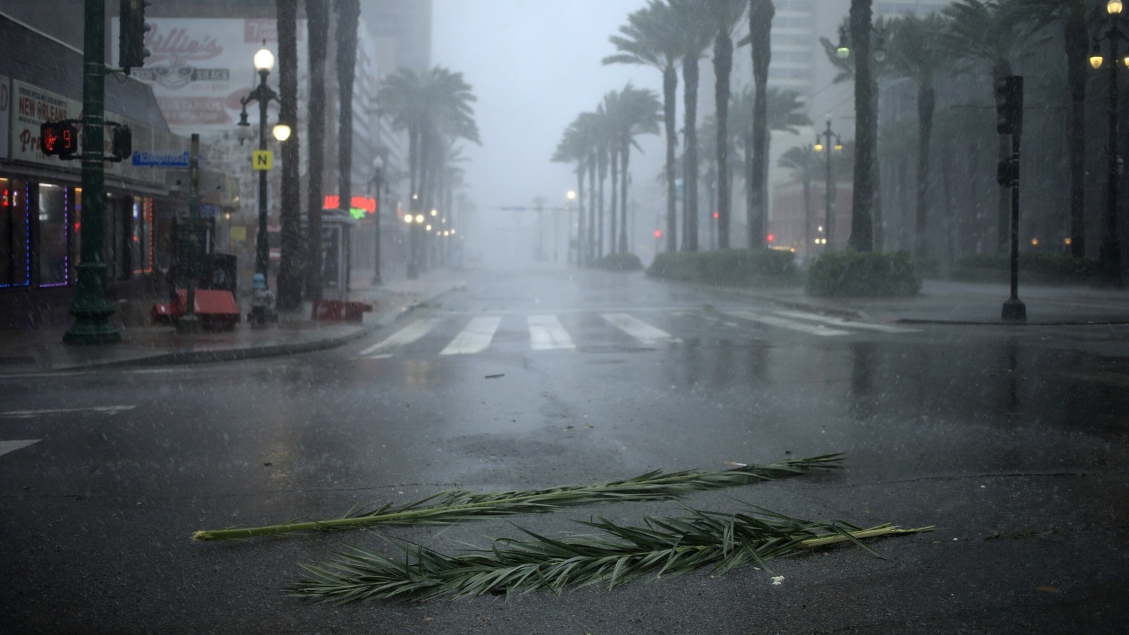 Hurricane Ida lashes Louisiana knocking out power in New Orleans