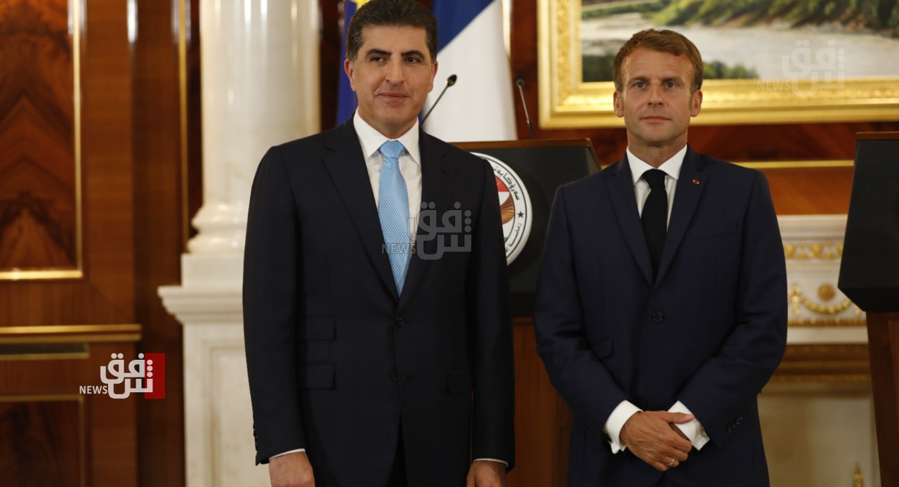 President Macron France will never forget the Kurdish fighters commitment to the war against ISIS
