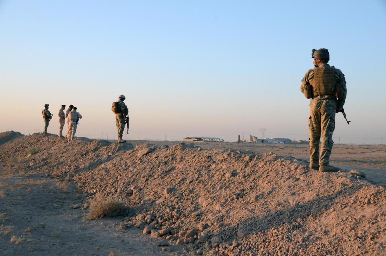 ضحية ومصاب بهجوم مزدوج استهدف حرس الحدود العراقي