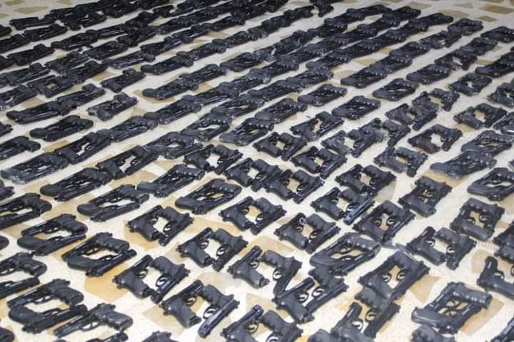 Kurdistans MoI announces seizing smuggled pistoltype weapons in Erbil