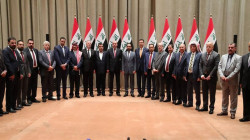 Iraq's Speaker of Parliament receives his Jordanian counterpart
