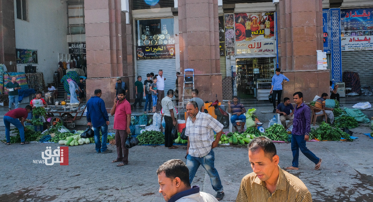 Shafaq News agency's lens tours the Bangladesh market in Erbil