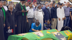  مصرع ثلاثة أبناء لشقيق هادي العامري في حريق وسط بغداد .. صور لتشييع الجثامين