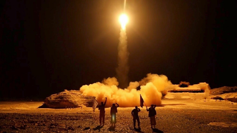 Houthis fire six ballistic missiles and ten explosive-laden drones deep in KSA