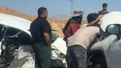 مصرع وإصابة 7 مدنيين بحادث سير بين كلار والسليمانية