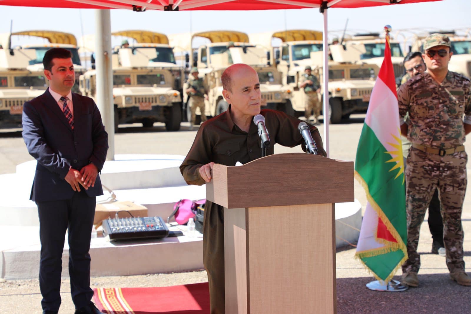 Relations between the Peshmerga forces and the Iraqi army have improved, Ismail says 