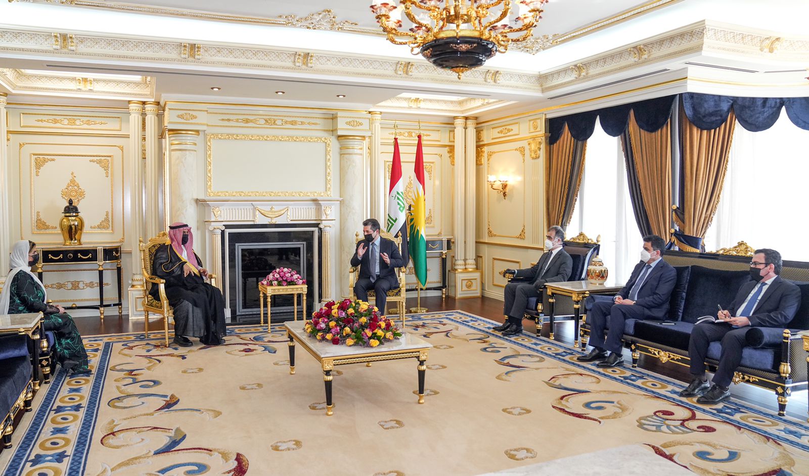 KSA ambassador to PM Barzani: Kurdistan plays a role in the stability of the Middle East