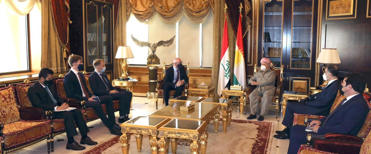 ISIS and the Elections on the table of the KDP leader and Britains Consul to Erbil