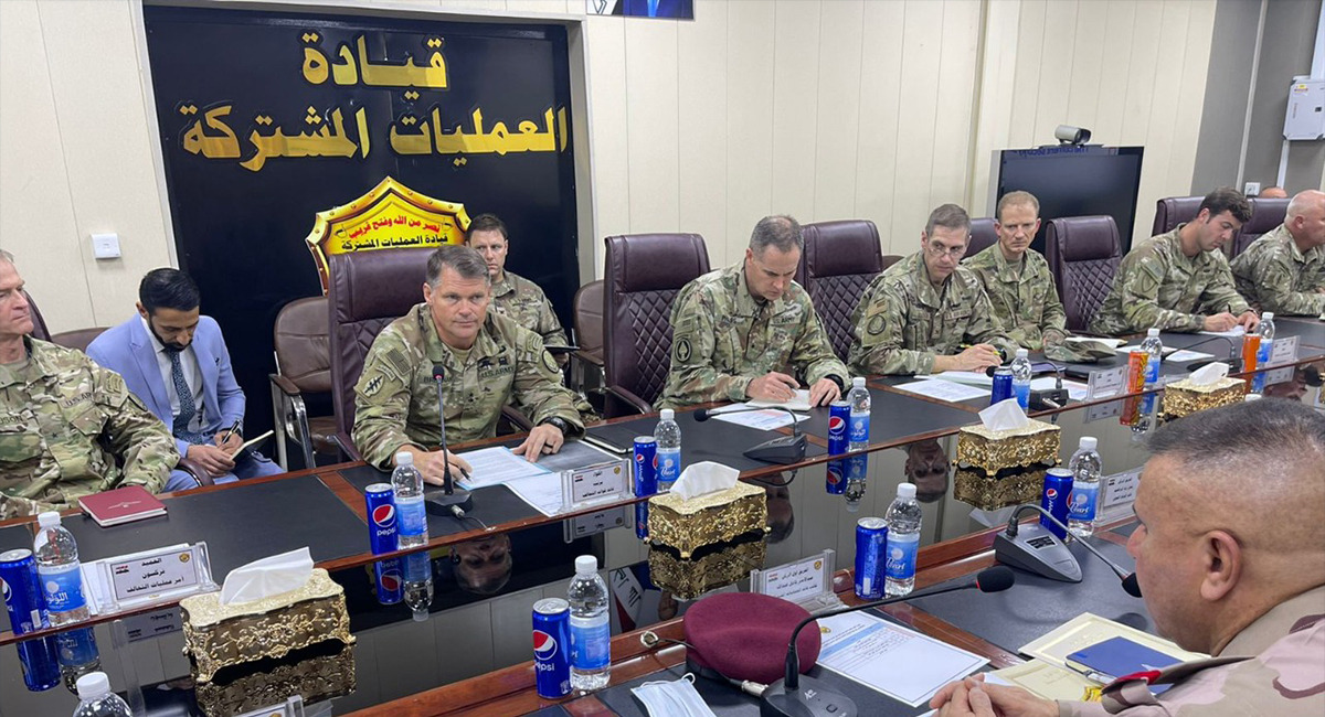 Baghdad and Washington agree on reducing US combat forces in alAnbar and Erbils military bases