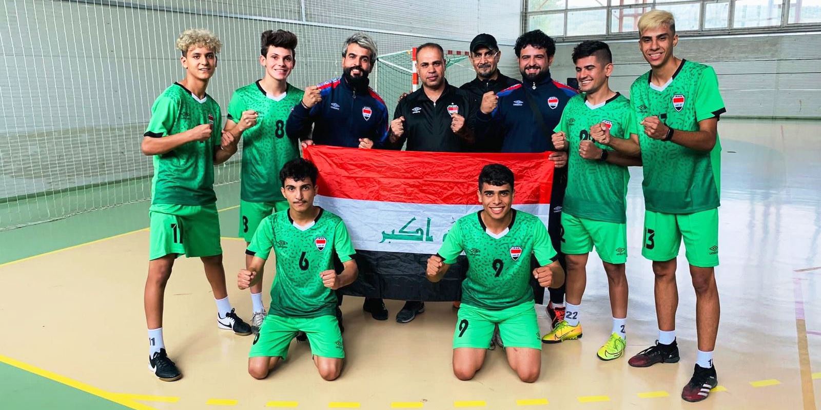 العراق يتأهل لنصف نهائي كأس العالم لتنس كرة القدم