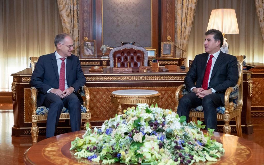 Kurdistans President and the Austrian Ambassador confirm the historical friendship between the two countries