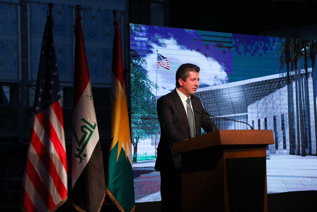 PM Barzani commends the KurdistanUS partnership 