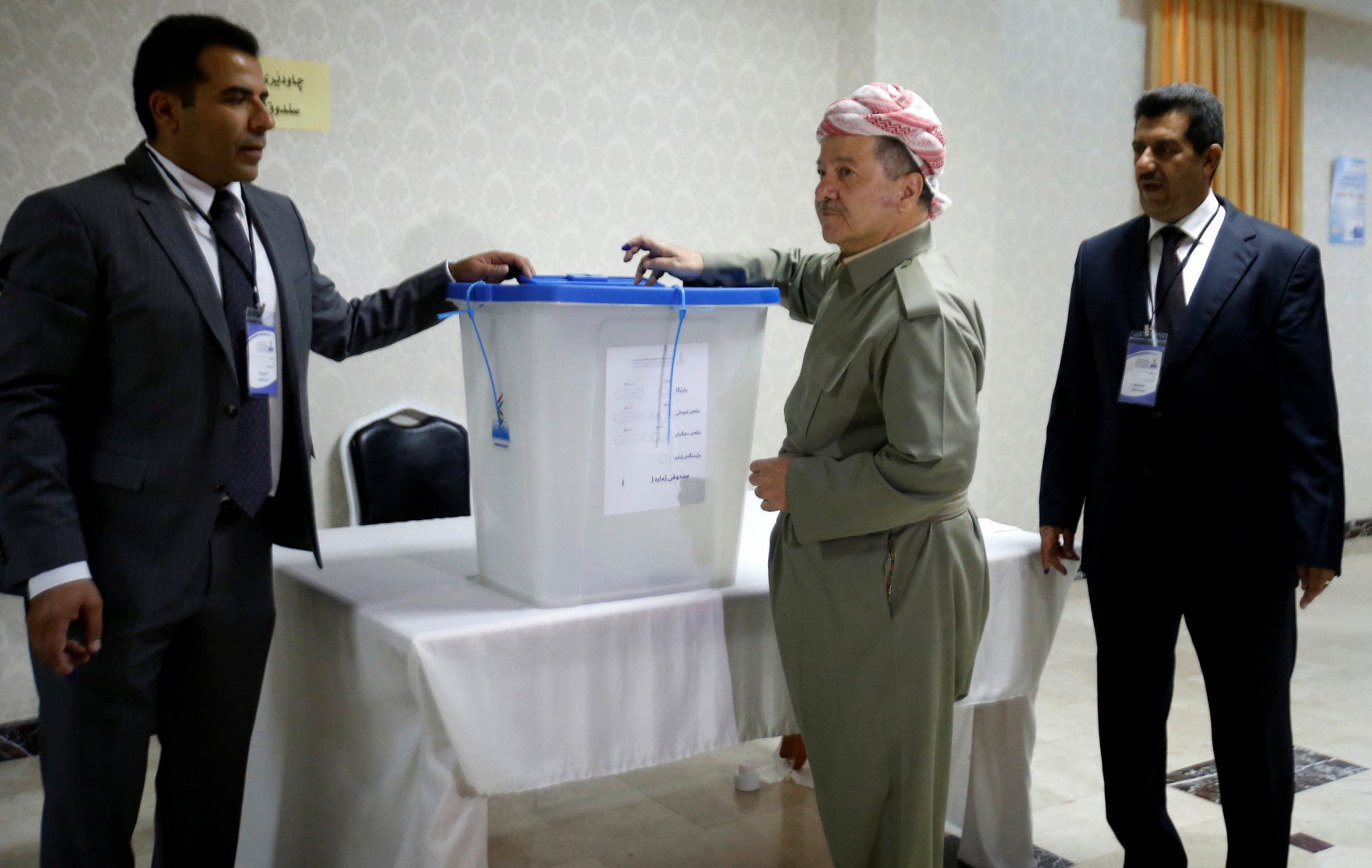 Leader Barzani  independence referendum is a historic achievement