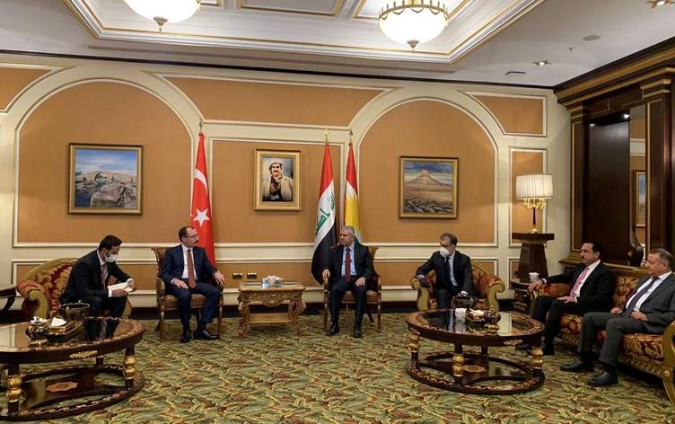 Turkey's Minister of Trade lands in Erbil