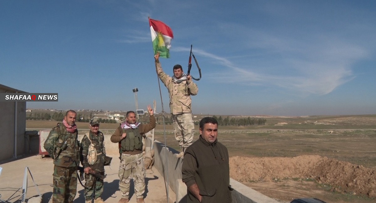 البيشمركة تؤكد ضرورة مسك مشترك لثغرات "إرهابية" بين كوردستان وصلاح الدين 