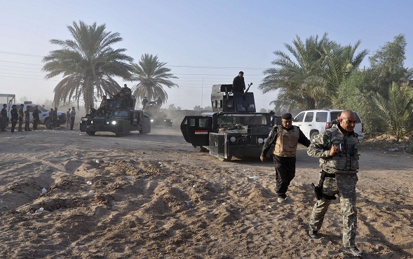 Police officers killed and missing in an ISIS attack in Diyala 