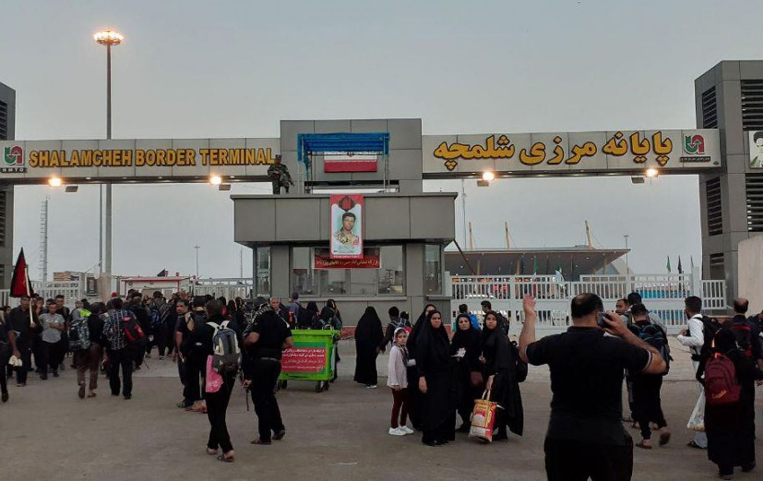 Tehran more than  Iranian pilgrims headed to Iraq for the Arbaeen anniversary