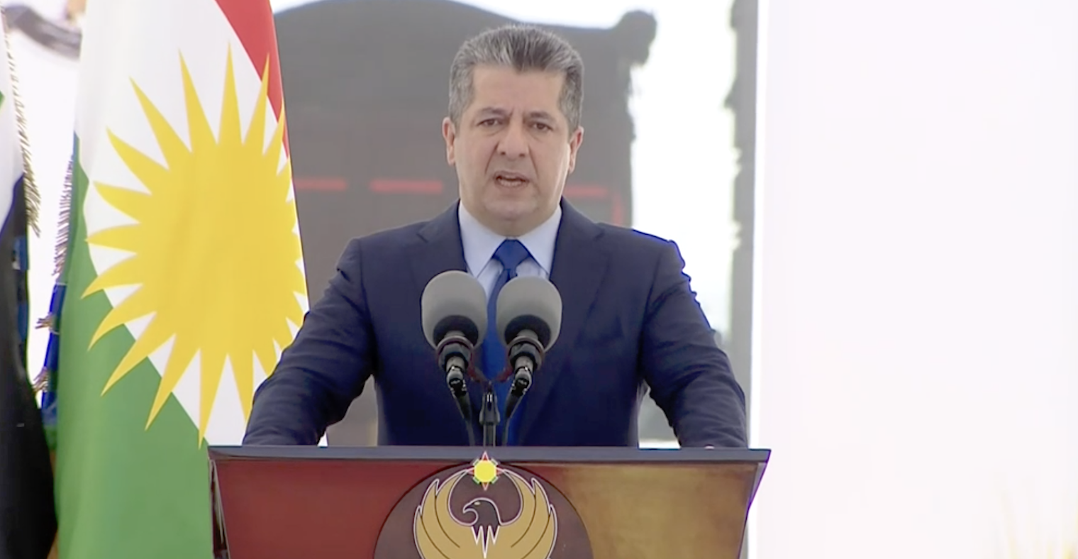 PM Barzani inaugurates a new project for wheat farmers in Erbil 