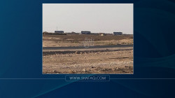 قافلة الوجبة الثانية من عائلات داعش تدخل الأراضي العراقية.. صورة 
