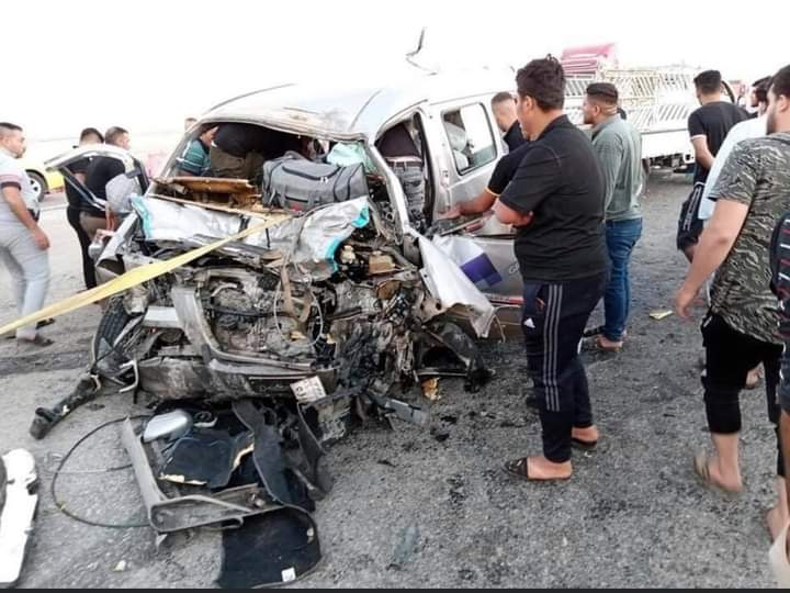اصابة 5 مدنيين بحادث سير على "طريق الموت" بين ديالى وكركوك
