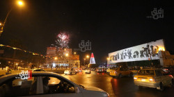 ساحة التحرير تضيء سماء بغداد في يوم السيادة (صور)