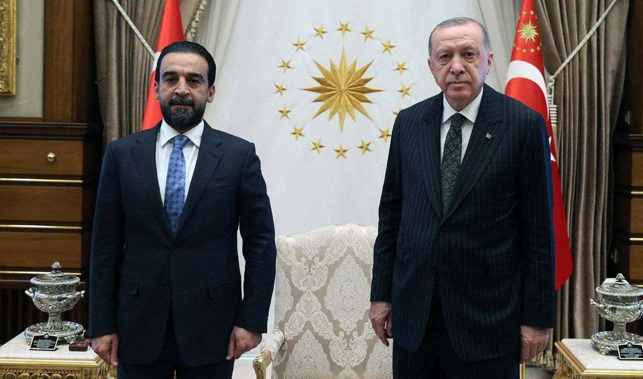 أردوغان يلتقي بـ"الغريمين" الحلبوسي والخنجر في أنقرة