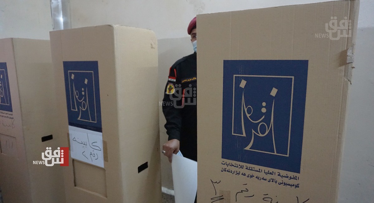  إقبال على مراكز التصويت الخاص في كركوك وديالى وصلاح الدين وسط إجراءات مشددة