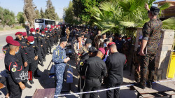 Security forces in Kirkuk vote and protect the elections process