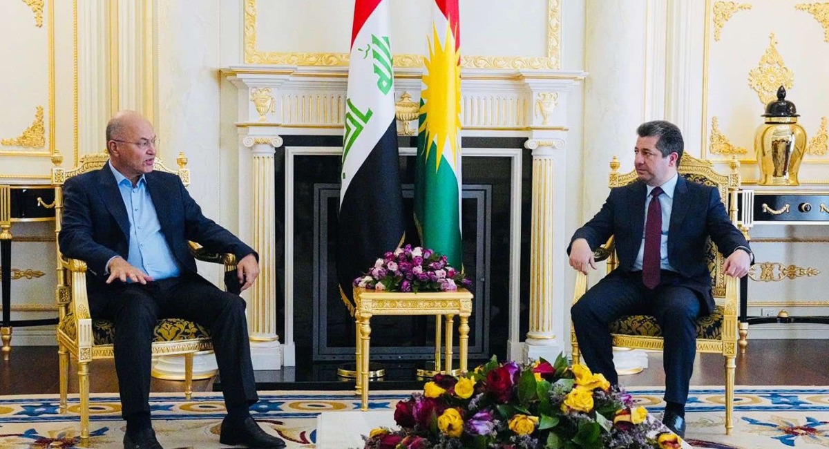 مسرور بارزاني يتلقى اتصالاً هاتفيا من الرئيس العراقي بشأن الانتخابات
