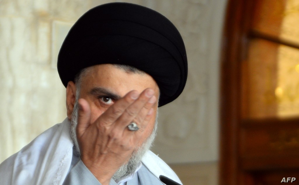 In conjunction with Qa'ani's visit, al-Sadr pillories the external interference in the Iraqi election
