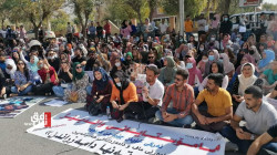 لليوم الثاني على التوالي.. المحاضرون المجانيون يواصل احتجاجاتهم في السليمانية (صور)