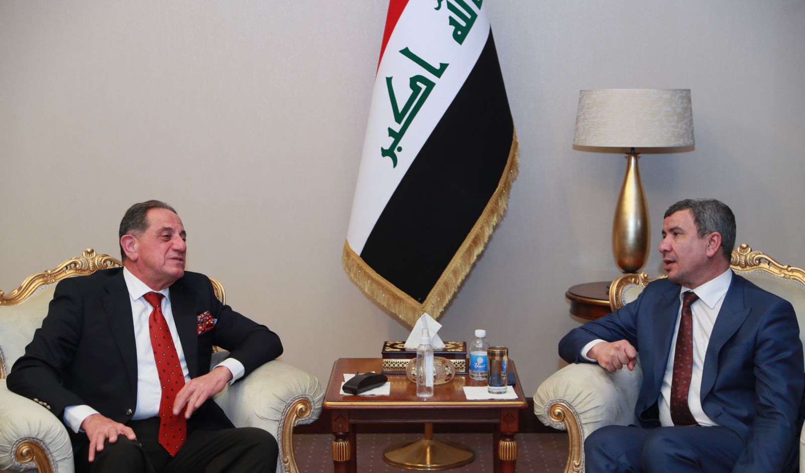 الاتروشي يبدي من بغداد استعداد كوردستان للتعاون مع وزارة النفط 