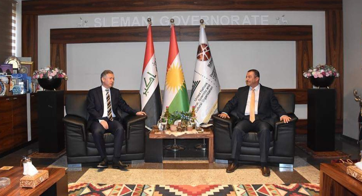 Turkish delegation visits al-Sulaymaniyah