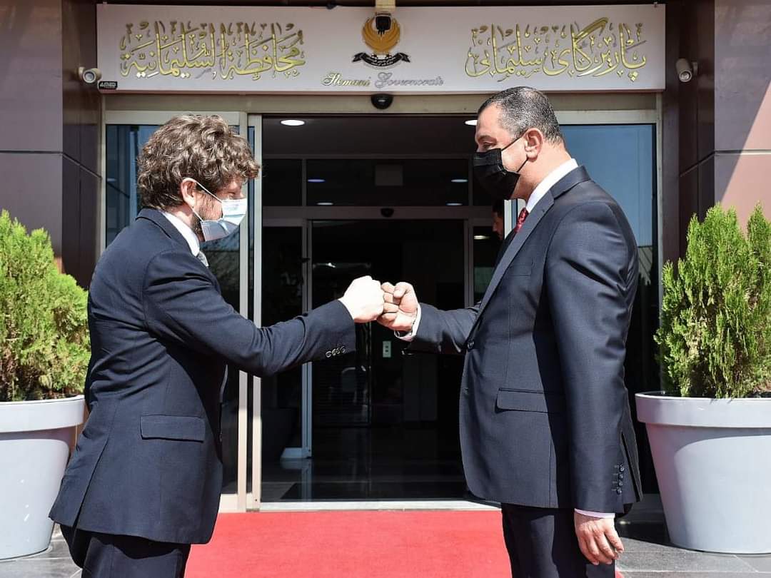 French Consul-General to Kurdistan visits al-Sulaymaniyah 